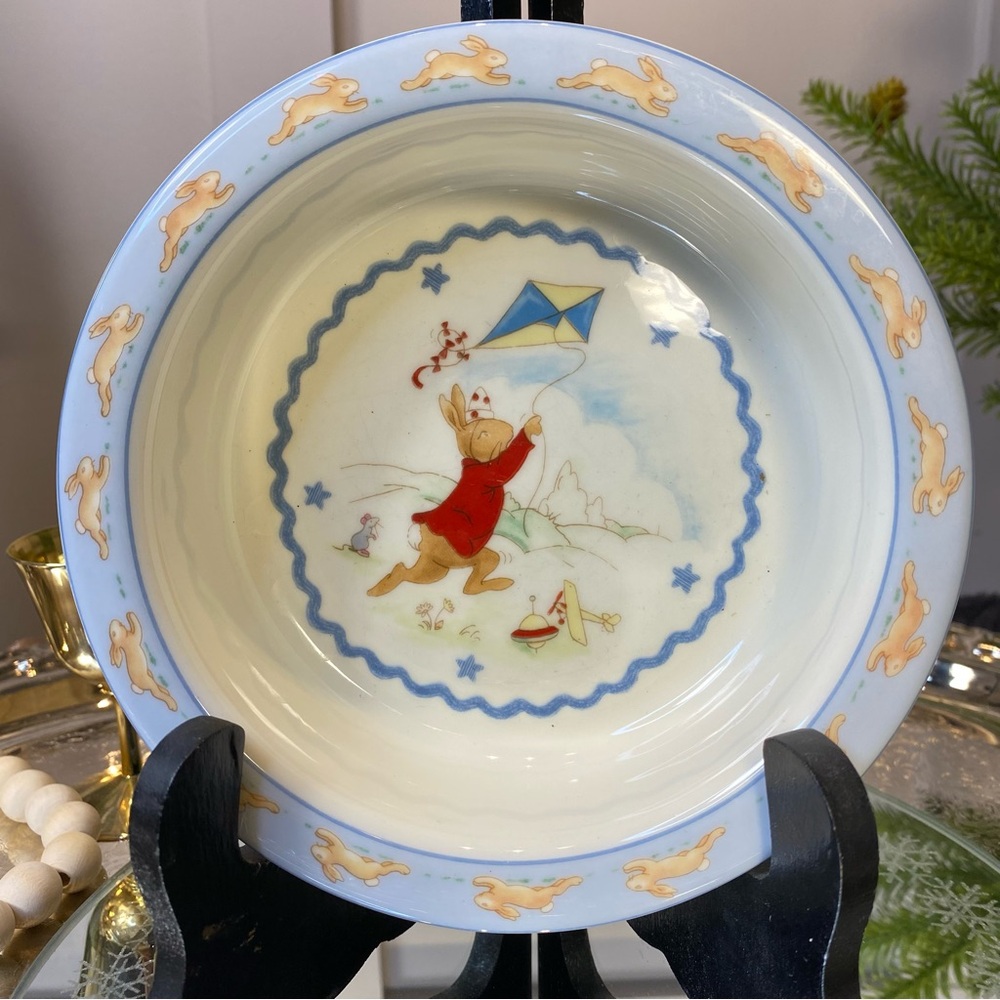 Royal Doulton Bunnykins Bowl Shining Stars 2004  cereal bowl